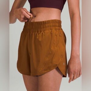 NWOT NEW Lululemon Track That Mid-Rise Lined Short 5" Copper Brown